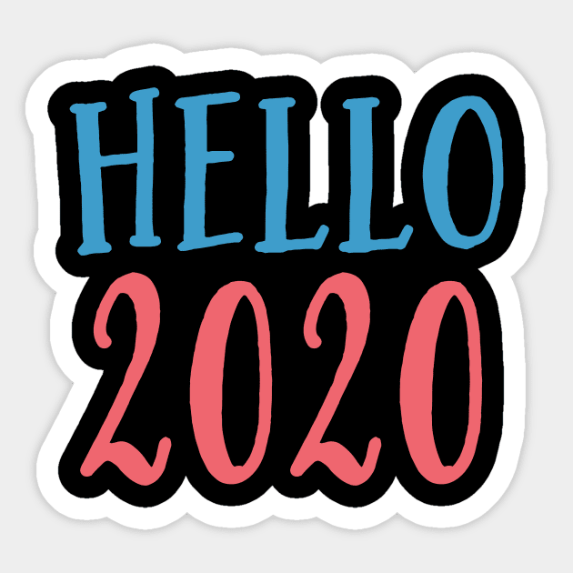 Hello 2020 Sticker by kani